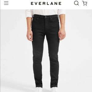 Everlane Men’s Slim Fit Black Jeans